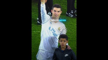 Thumbnail of Messi Meets Ronaldo And His Son ❤️‍🩹😅