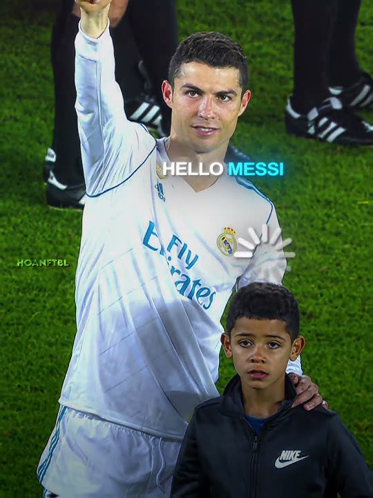 Messi Meets Ronaldo And His Son ❤️‍🩹😅