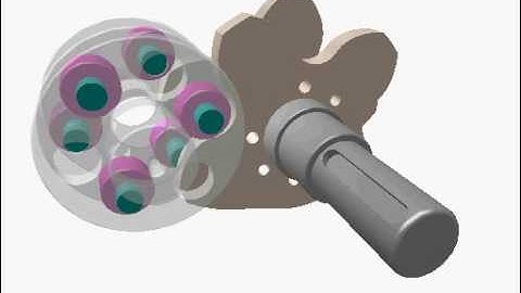 CDS - 3D Simulation of an IP80 Parallel Shaft Indexer
