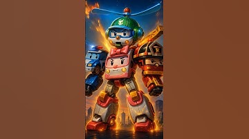 Transformations of Future Robots poli rescue team #automobile #robot