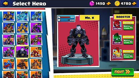 Robot Super : Hero Champions - MR. K