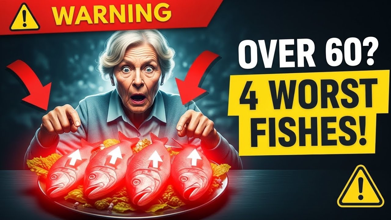 OVER 60? STOP Eating These 4 Fish Immediately!