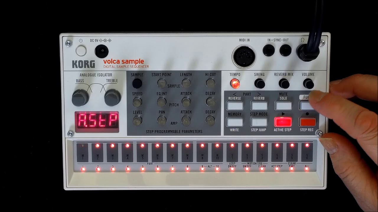 KORG VOLCA SAMPLE - How To Use SONG Mode - Full Tutorial