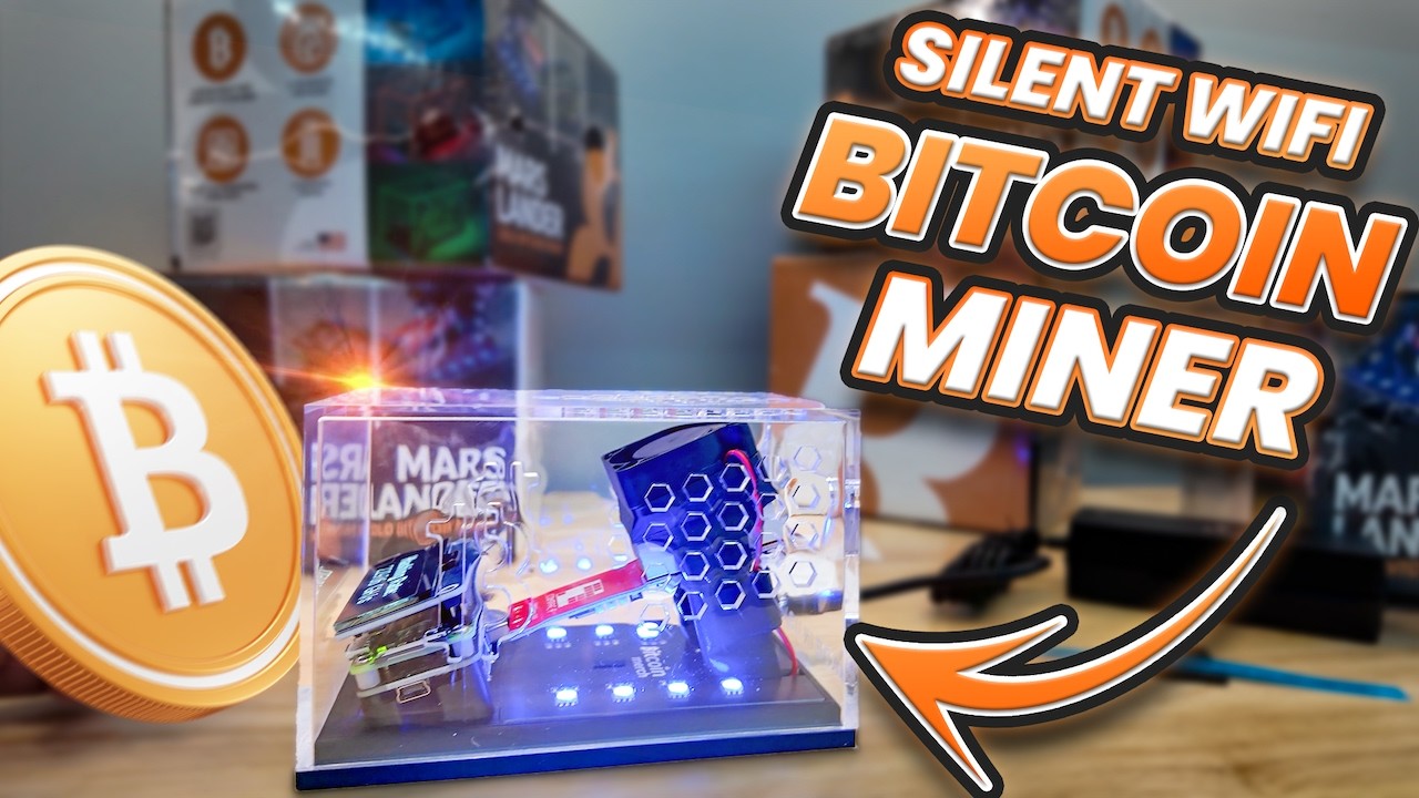 Mini Silent WiFi Bitcoin Miner - Mars Lander V2 Review