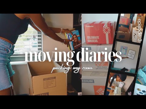daily vlog moving diaries |  packing up my college room |   Moving Out My College Apartment