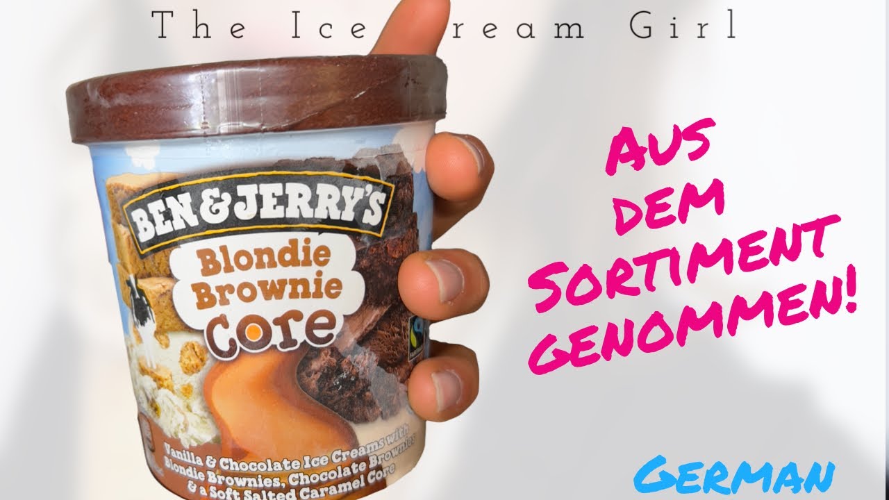 Warum Gibt Es Keinen Garant Pudding Mehr Ben & Jerry`s Blondie Brownie wurde Discontinued! Letze Review ever