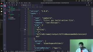Como fazer o debug de código C no VScode no Ubuntu