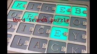 Arduino Word Search Puzzle Game/  2019 arduino game project screenshot 5