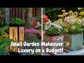 🌿 DIY Small Garden Makeover | Budget Backyard Transformation That Looks Luxury 🏡
