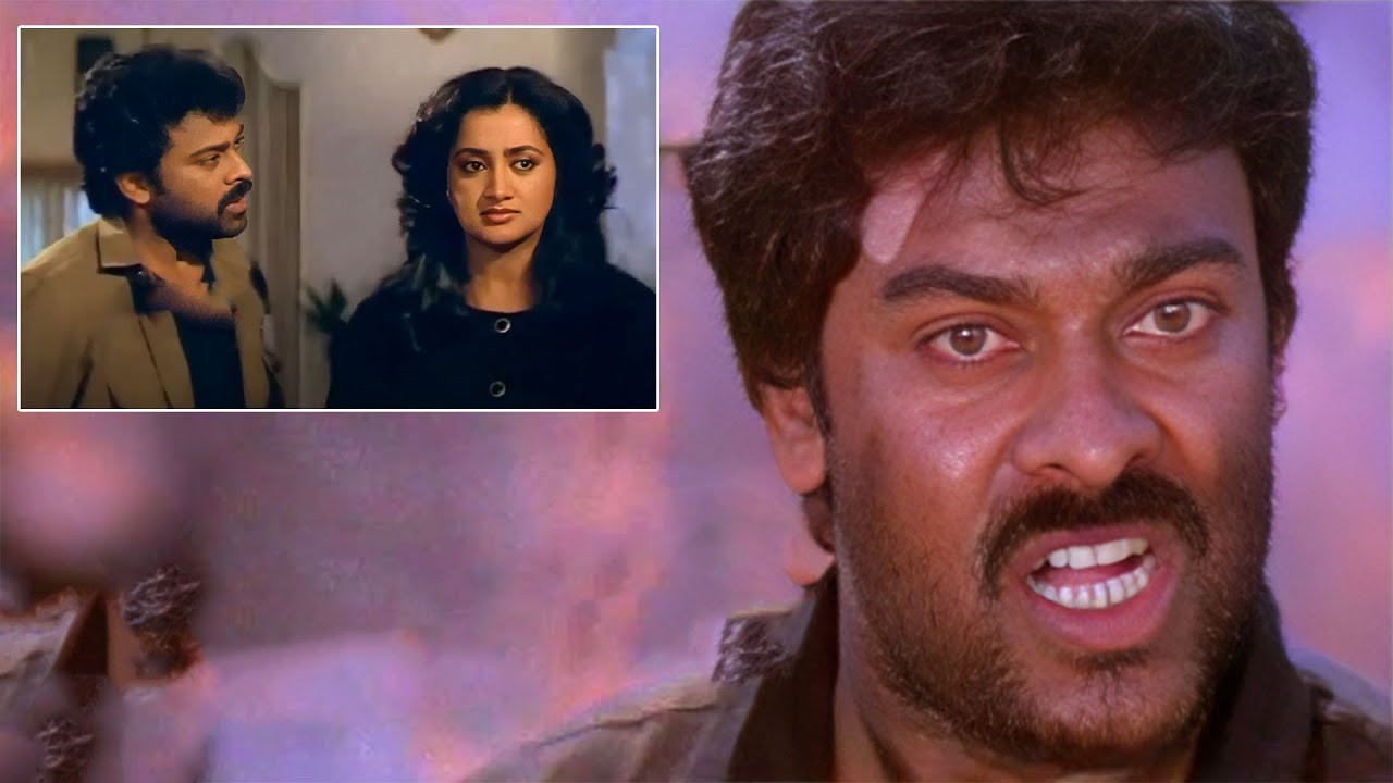 Mega Star Chiranjeevi Blocknbuster Movie Gang Leader Climax Scene | iDream