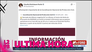Asi Informaron Cnn Y Foro Tv Tsunami 29 - 07 - 2025 L298