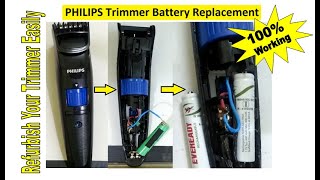 philips qg3040 battery replacement