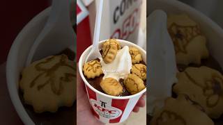 Encontré un nuevo postre de KFC con mis galletas favoritas 🤩 #kfc #helado #cali #postre #comida