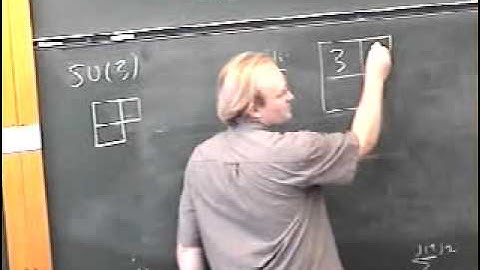 Group Theory, Robert de Mello Koch | Lecture 4 Part 5