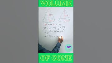 Volume of Cone ll #maths24by7 @Yogesh-Kumar-Ved