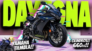 Tiembla Yamaha R7 la Nueva Daytona 660 regresó! 90hp y el sonido más exquisito