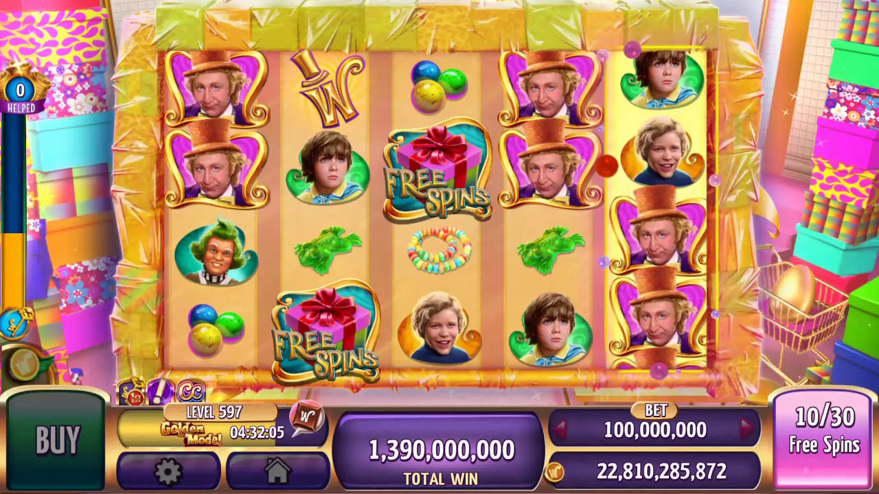 Willy wonka slots on facebook