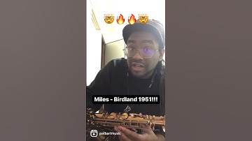 Thumbnail of This line is 🔥 Don’t sleep on Miles! Miles played BEBOP! #MilesDavis #jazz #transcription #shorts