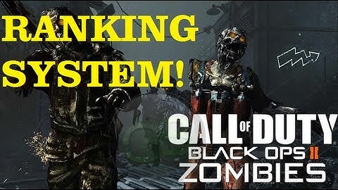 Black Ops 2 Zombies | Ranking System Explained (How To Rank Up / Level Up in Zombies)