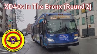 ᴴᴰᴿ ᴴᴰ⁶⁰ 2017-2018 XD40s On The Bx16, Bx25, Bx28, Bx30, Bx34, & Bx38 Bus Routes