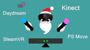 Driver4VR - Preview: Virtual Tracking System Made of Kinect & PS Move or Daydream