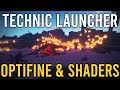 How To Install Optifine & Shaders On The Technic Launcher (RLCraft)