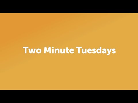 Two Minute Tuesdays - Meet Peter Deans