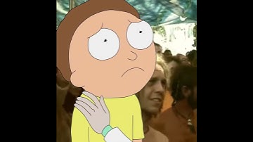 Rick and Morty visit another Psytrance Festival