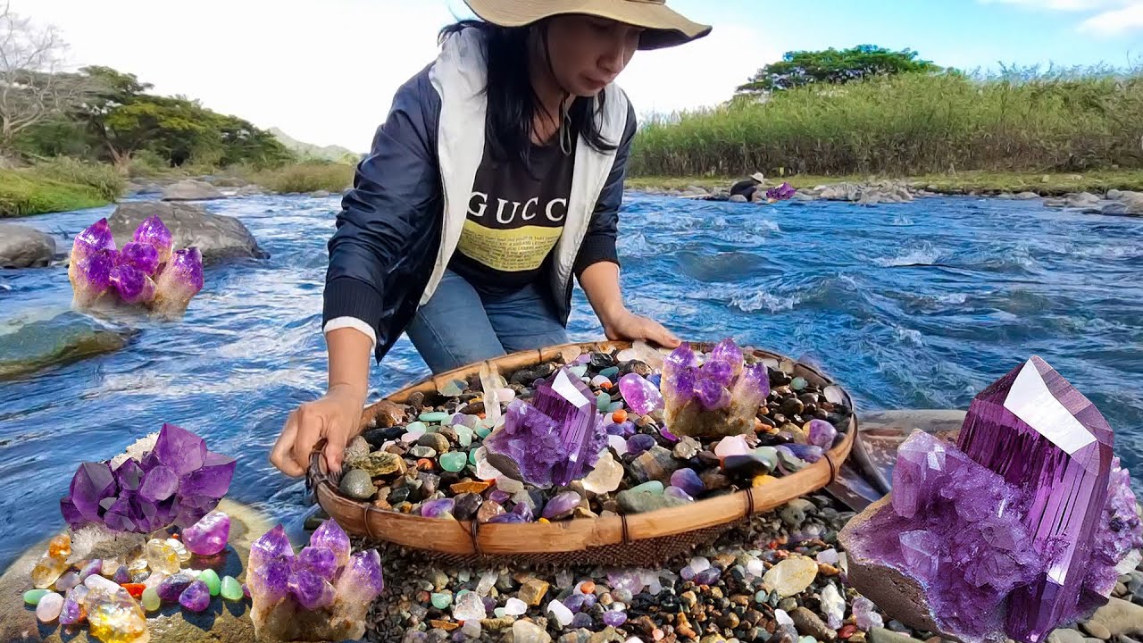 How To Find Natural Diamond, Amethyst, Quartz Crystal, Precious Gems In ...