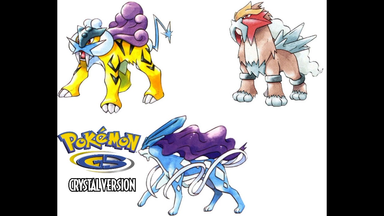 Pokémon Crystal - Entei, Suicune, Raikou Theme