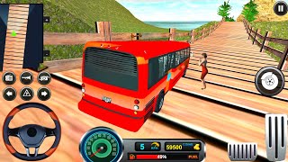 Uphill Offroad Bus Driving Sim 🚌💥 | Crazy Uphill Bus Driving | Gameplay 59 | Driving GameplaysTv screenshot 5