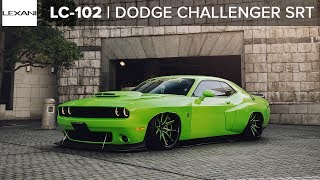 THE HULK: MUTANT DODGE CHALLENGER RIDING LEXANI WHEELS CONCAVE