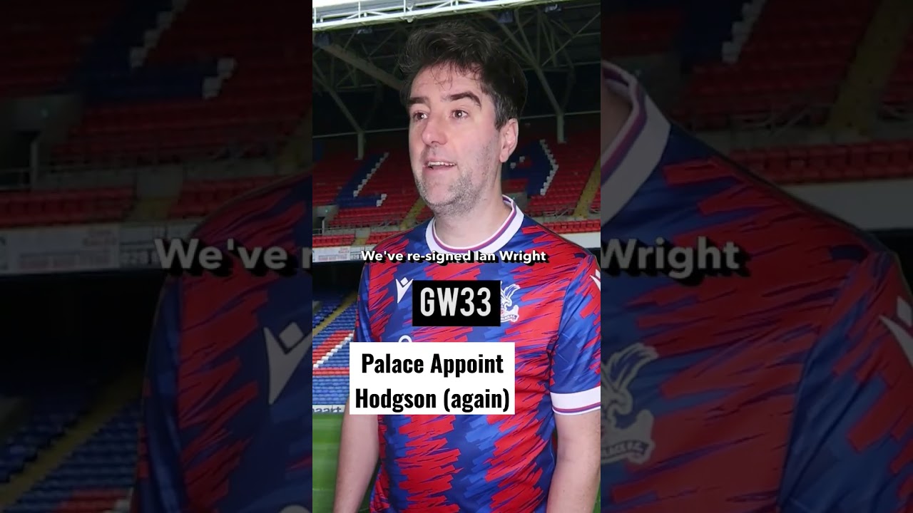 Palace Appoint Roy Hodgson (again) 