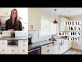 COMPLETE IKEA KITCHEN COST BREAKDOWN | (1/2) Sektion Cabinets + Ikea Purchase + Remodel Expenses