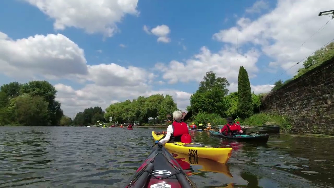 Ruhrtour der Einzelmitglieder des Kanu NRW vom 17.05.2025