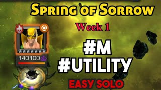 Easy Solo #M #Utility Challenge Ironfist Easy Solo | Spring of Sorrow WEEK 1