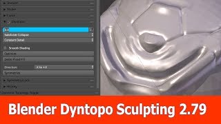 Blender 2.79 Dyntopo Sculpting Tip