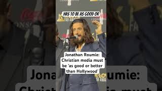 Jonathan Roumie: Christian media must be ‘as good or better than Hollywood’ #thechosen