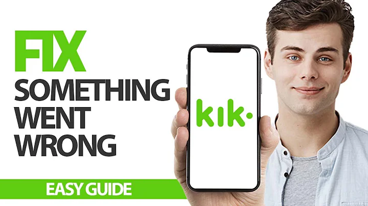 How To Fix Kik Messaging App Something Went Wrong Error | Final Solution