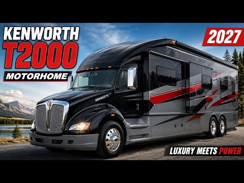 2027 Kenworth T2000 Motorhome Review | Ultimate Luxury Truck RV on Wheels