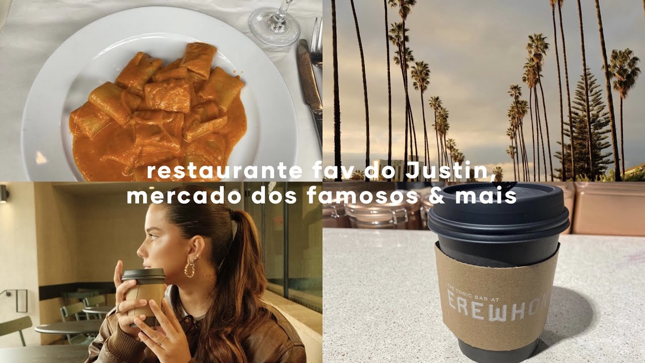 comemos no restaurante favorito do justin bieber