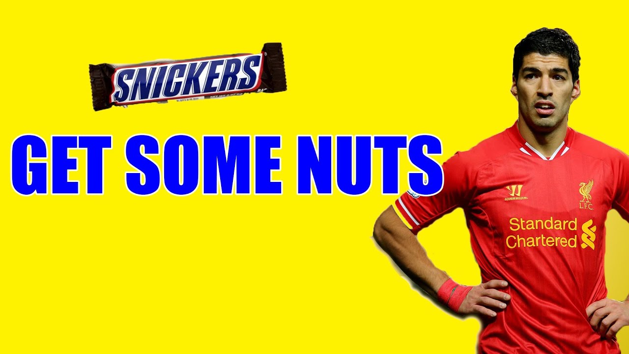 Luis Suarez Snickers Advert