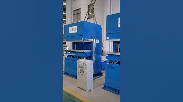 E type rubber vulcanizing press machine