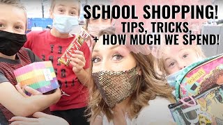 How much we spend on back to school shopping + pro tips & tricks!! Jordan Page Family