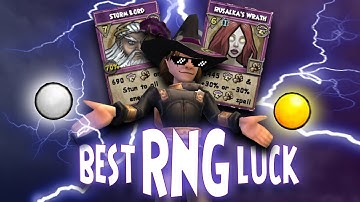 The Best RNG Luck Ever! | Champion Level 120 PvP | Wizard101