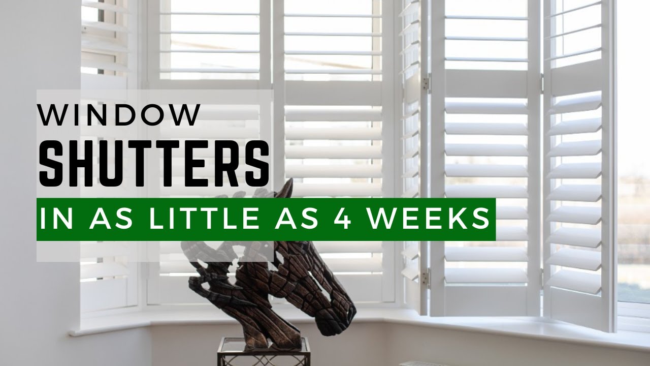 Bespoke Plantation Shutters  Installed From Just 4 Weeks 🌟 Village Blinds and Shutters