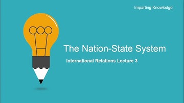 IR Lecture no. 3| International Relations | IR | The Nation-State System | CSS | IAS | Urdu | اردو