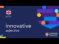 How to pronounce innovative | British English and American English pronunciation