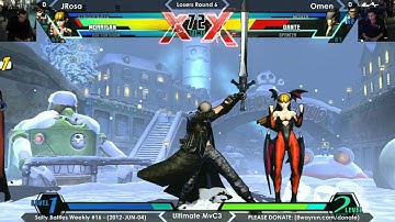 Salty Battles #16 - UMvC3 L6 - JRosa VS Omen