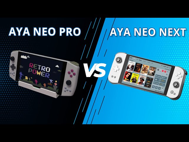Aya Neo Next VS Aya Neo Pro - Which is the Best Handheld PC? class=